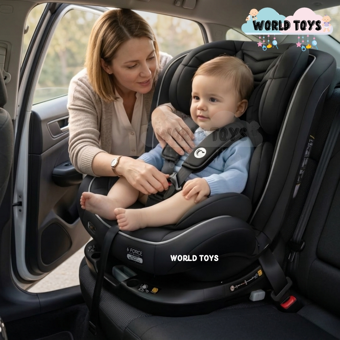 SILLA DE AUTO PARA BEBÉS «GASTÓM» GIRATORIA 360° - 2