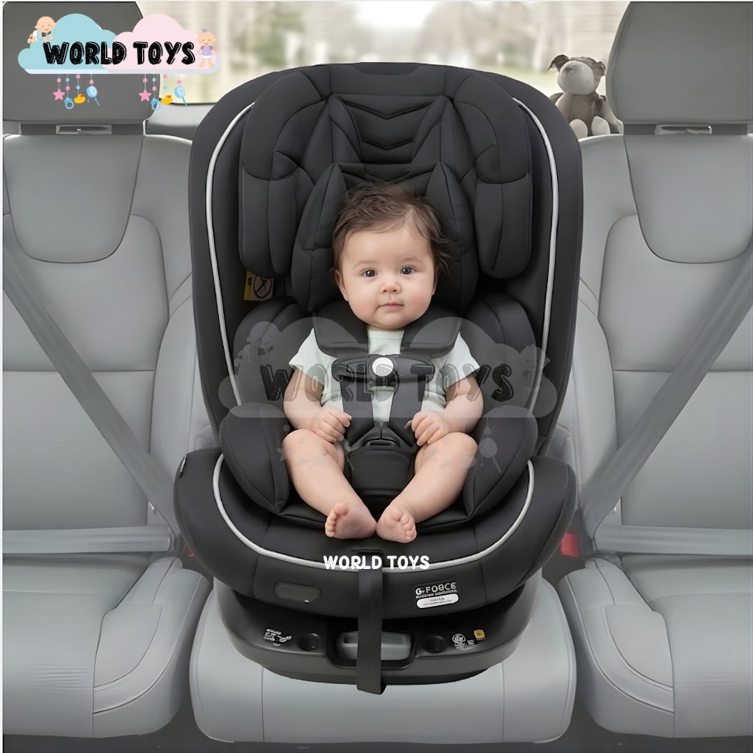 SILLA DE AUTO PARA BEBÉS «GASTÓM» GIRATORIA 360° - 4