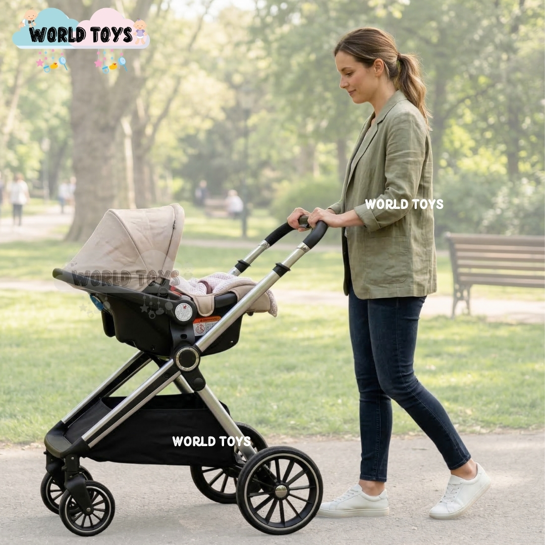 COCHE MOISÉS TRAVEL SYSTEM «TAUROX» CON PORTA BEBÉ - 2