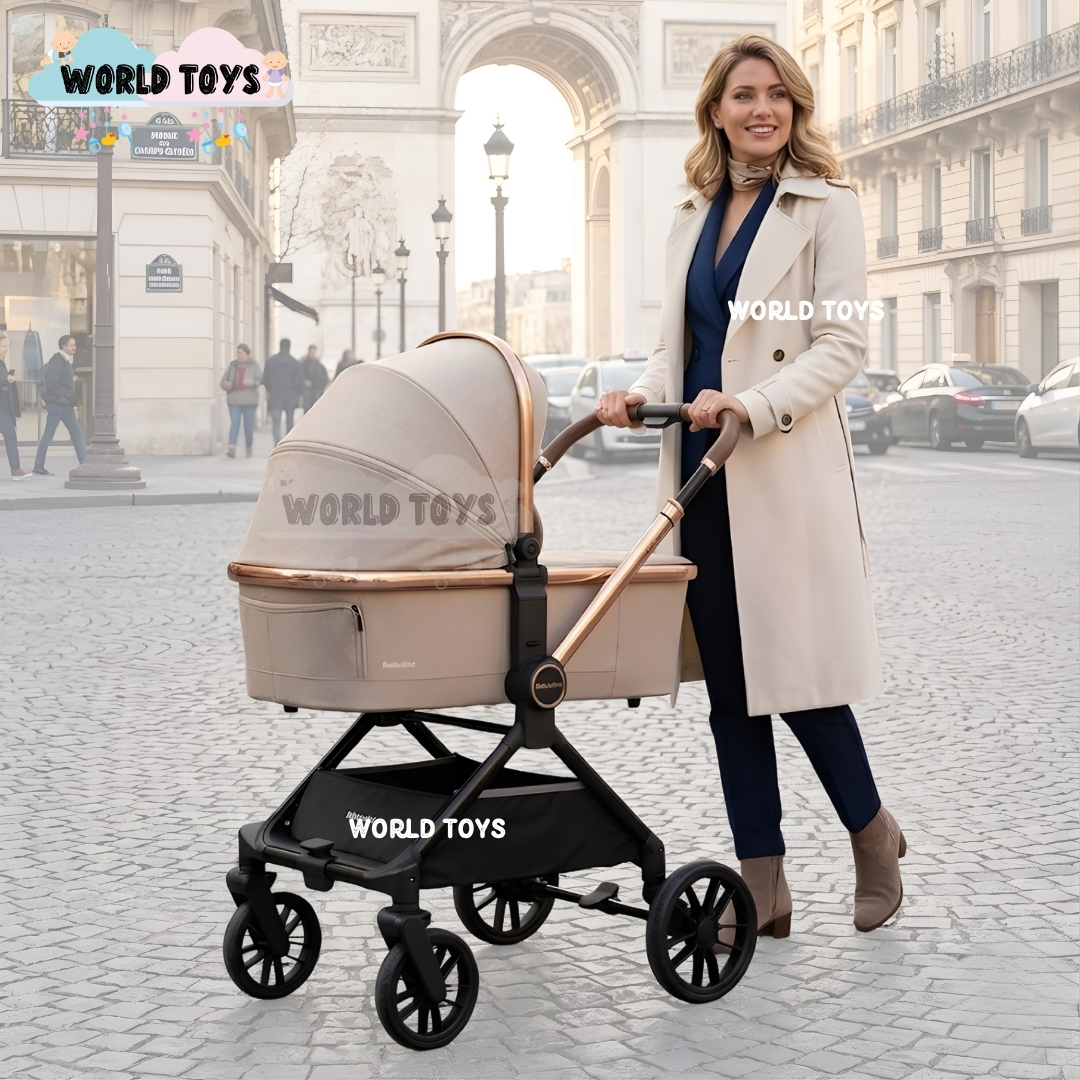 COCHE MOISÉS TRAVEL SYSTEM «HELEN PLUS» CON SISTEMA ADAPTABLE Y PORTA BEBÉ - 2