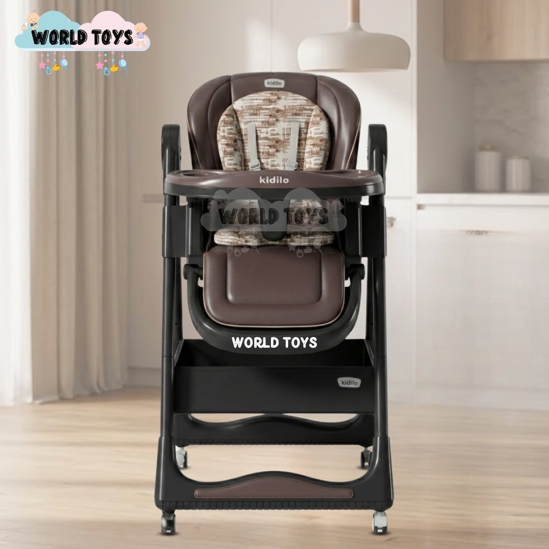 SILLA DE COMER PLEGABLE «ARELY» KIDILO DE LUJO - 3