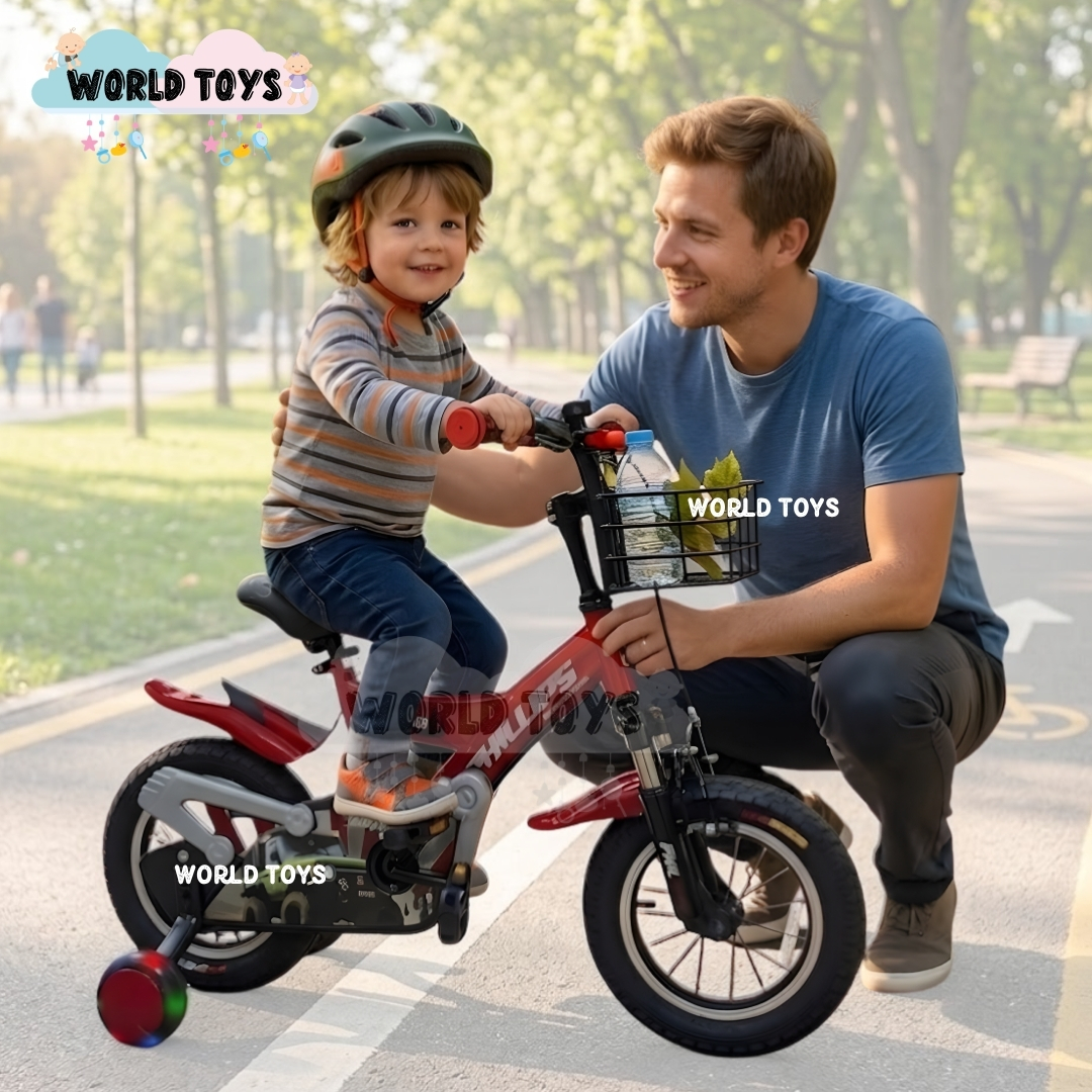 BICICLETA PARA NIÑO ARO 12 «PHILLIPS KIDS» CON CANASTA - 2