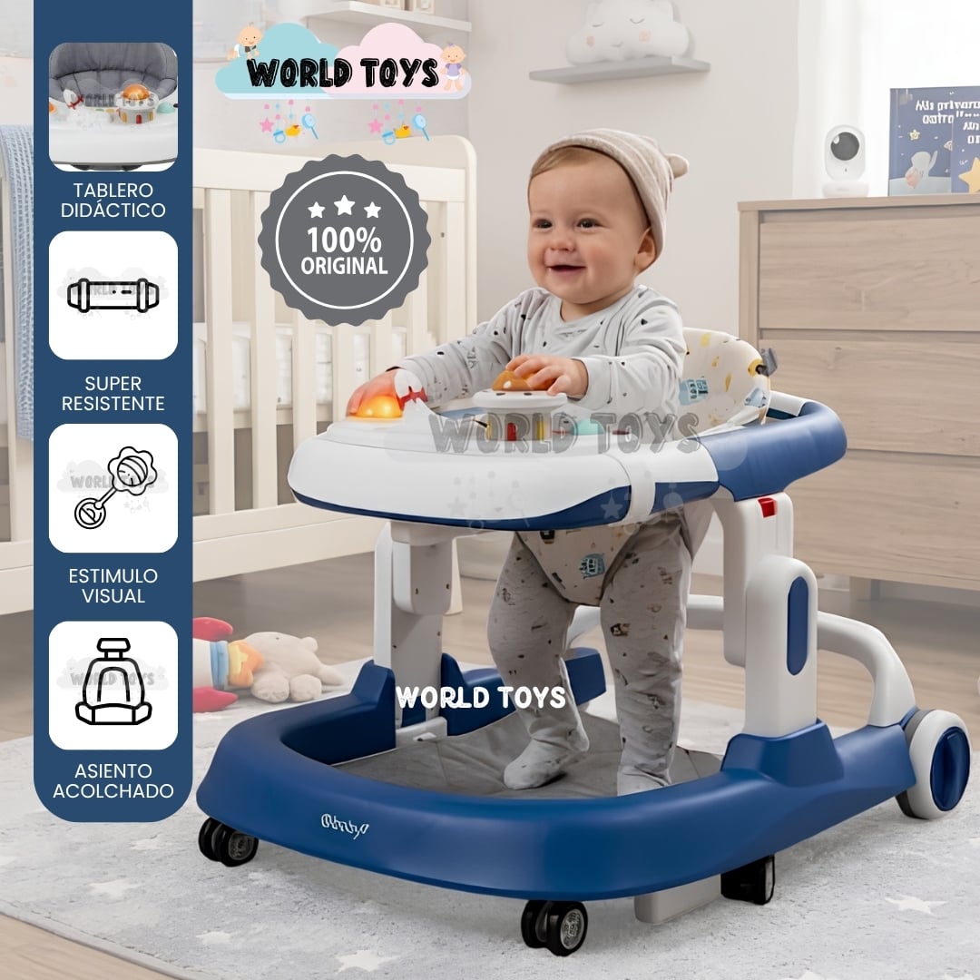 ANDADOR CON TABLERO DIDÁCTICO «HANZEL» EDICIÓN ESPECIAL - 1