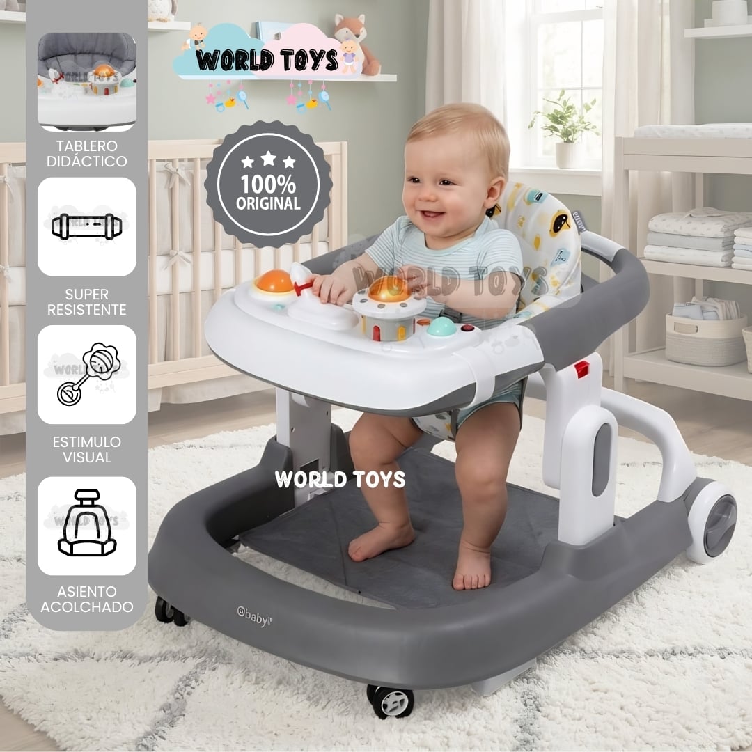 ANDADOR CON TABLERO DIDÁCTICO «HANZEL» EDICIÓN ESPECIAL - 1