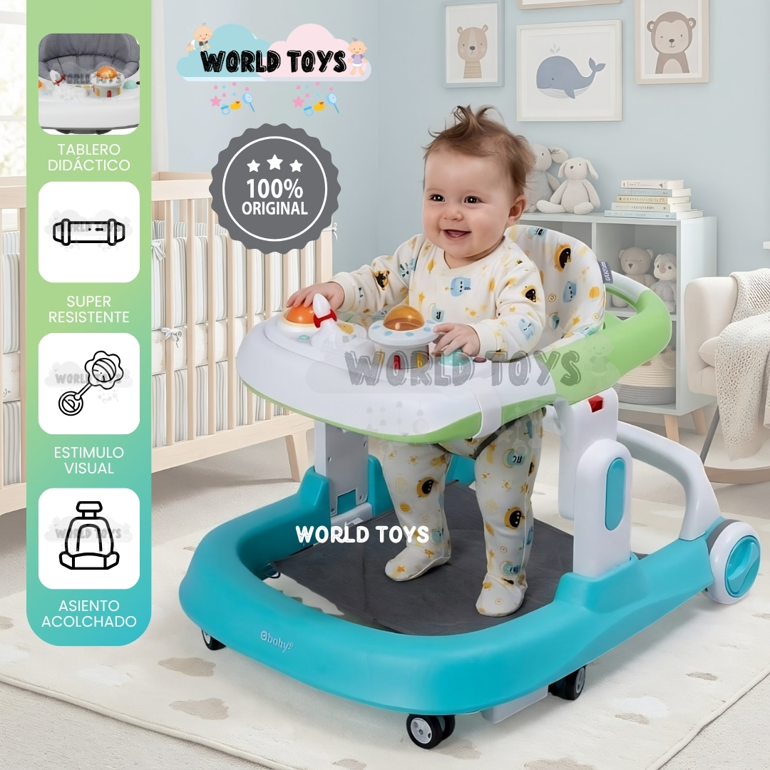 ANDADOR CON TABLERO DIDÁCTICO «HANZEL» EDICIÓN ESPECIAL - 1