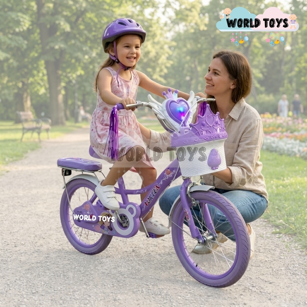 BICICLETA CAMPERA PARA NIÑA ARO 16 «NERY II» CON CANASTA - 2