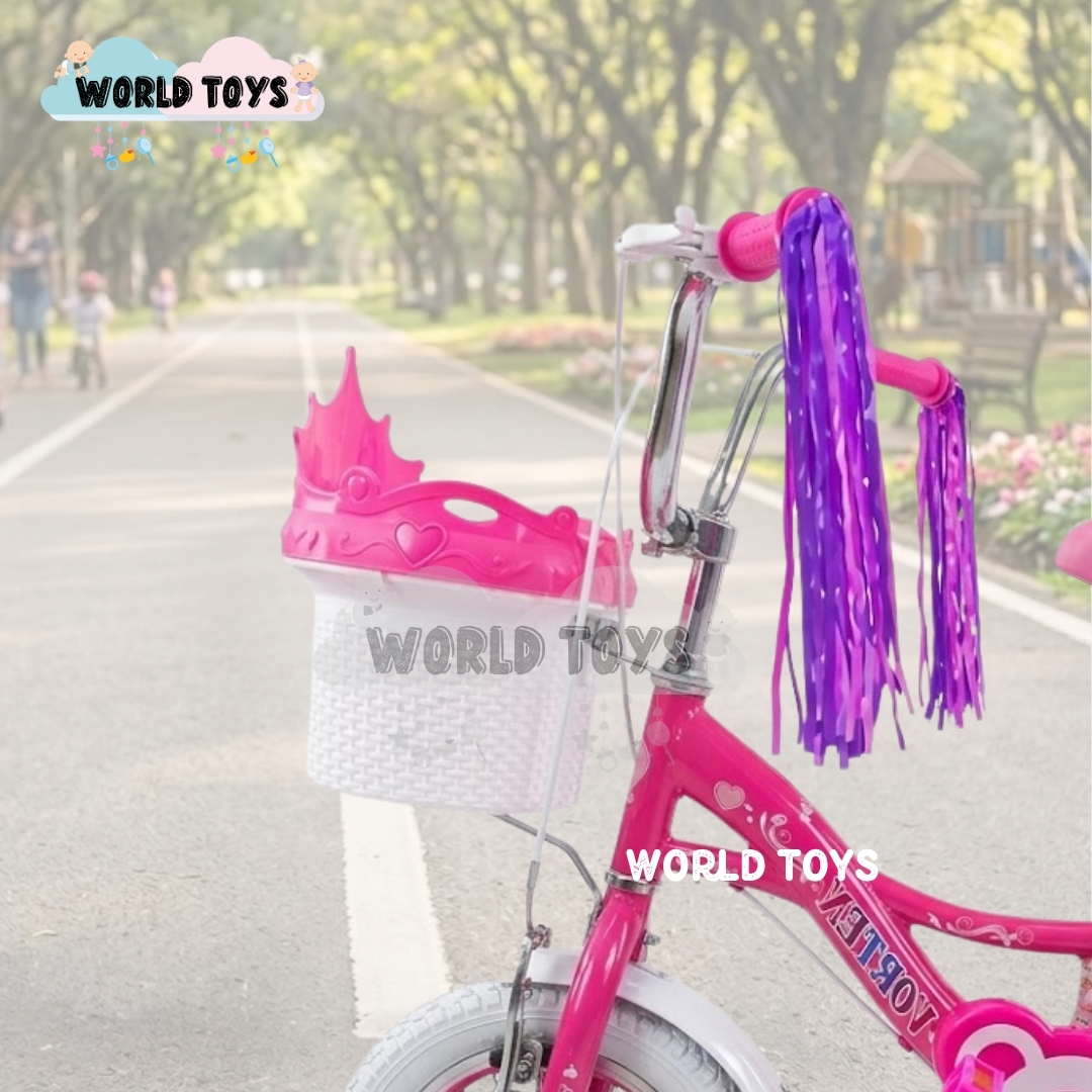 BICICLETA CAMPERA PARA NIÑA ARO 16 «NERY II» CON CANASTA - 4