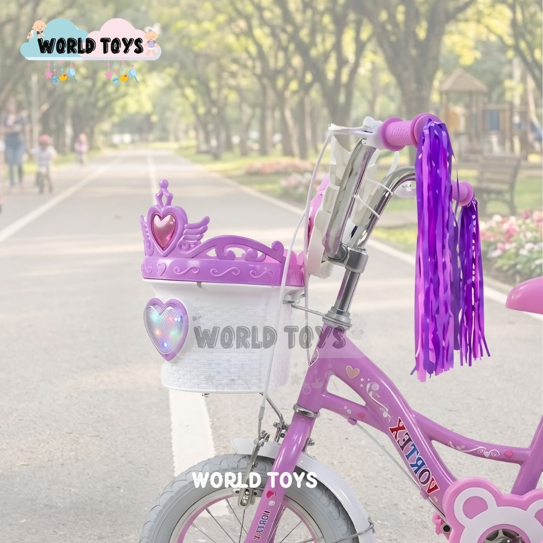 BICICLETA CAMPERA PARA NIÑA ARO 16 «NERY II» CON CANASTA - 4