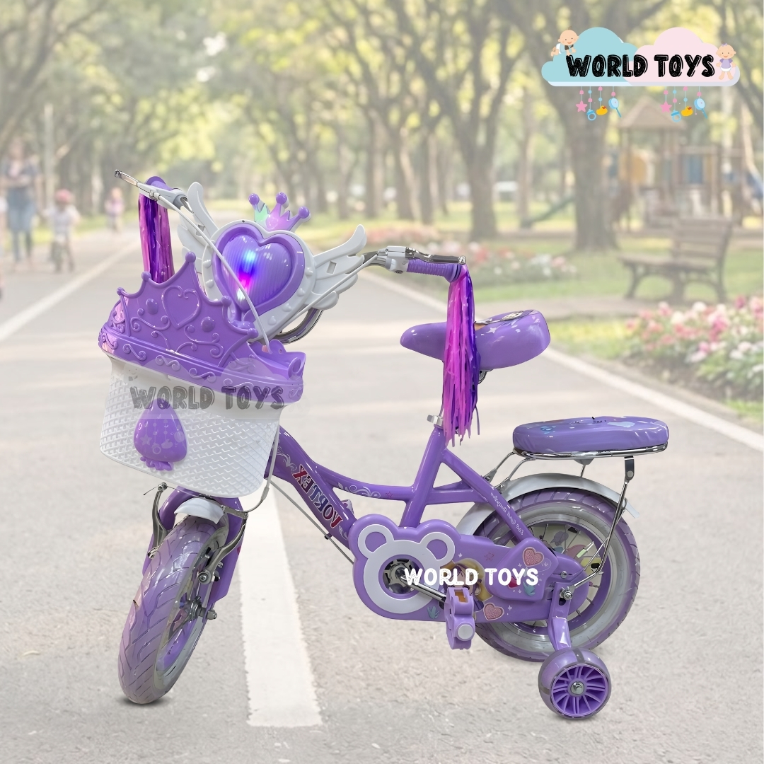 BICICLETA CAMPERA PARA NIÑA ARO 16 «NERY II» CON CANASTA - 6