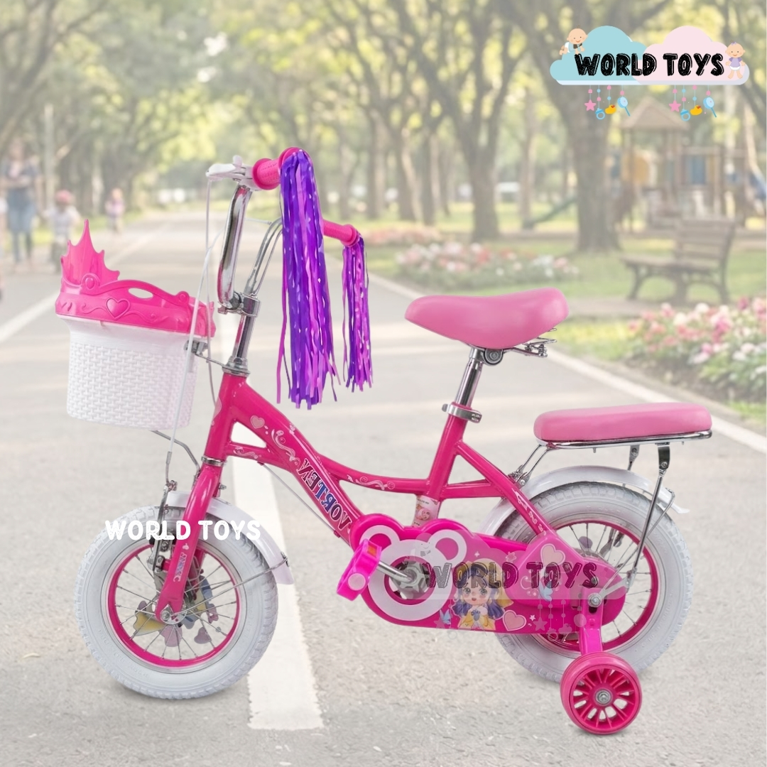 BICICLETA CAMPERA PARA NIÑA ARO 16 «NERY II» CON CANASTA - 6