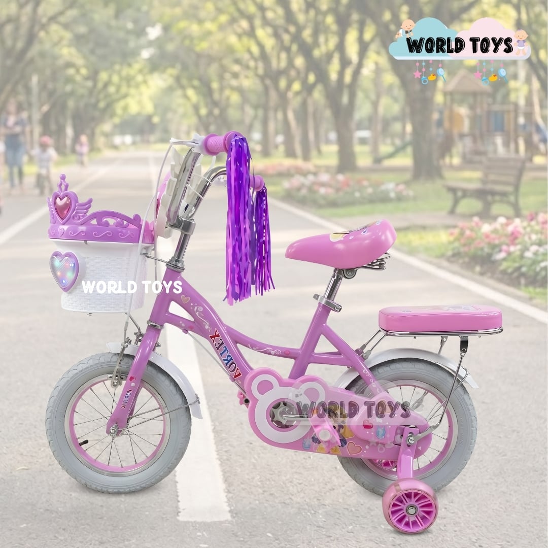 BICICLETA CAMPERA PARA NIÑA ARO 16 «NERY II» CON CANASTA - 6