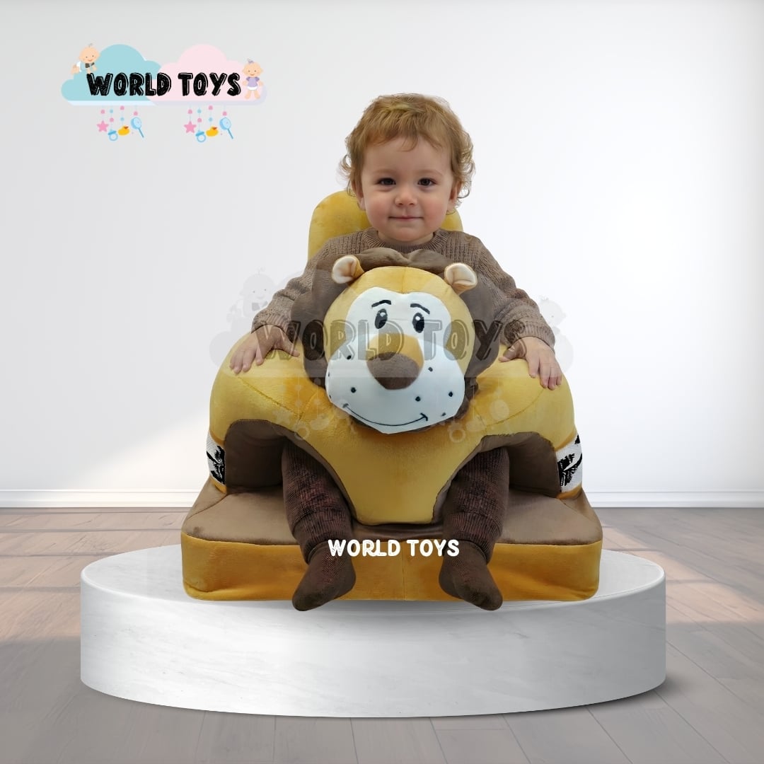 ASIENTO DE APOYO (ESTIMULACION) PARA BEBÉS «LION» ANIMAL - 3