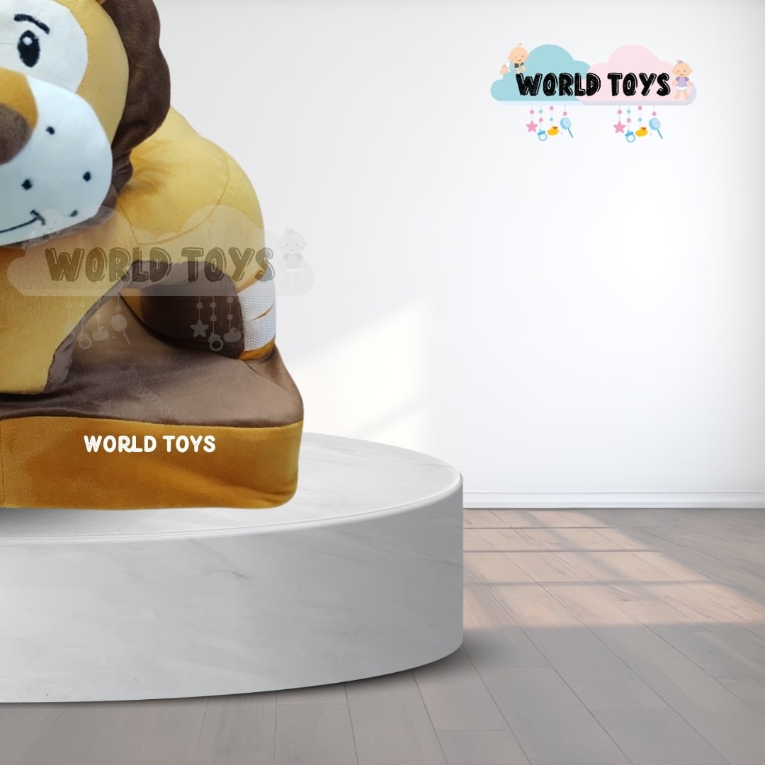 ASIENTO DE APOYO (ESTIMULACION) PARA BEBÉS «LION» ANIMAL - 5
