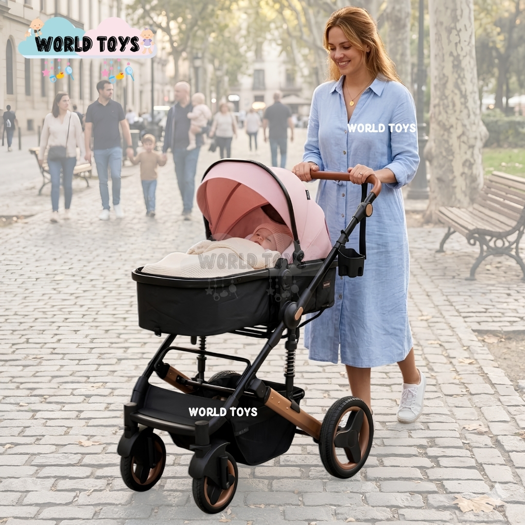 COCHE MOISÉS TRAVEL SYSTEM «ROMAN» EDICIÓN LIMITADA BLUE / AZUL MARINO / AZUL - 2