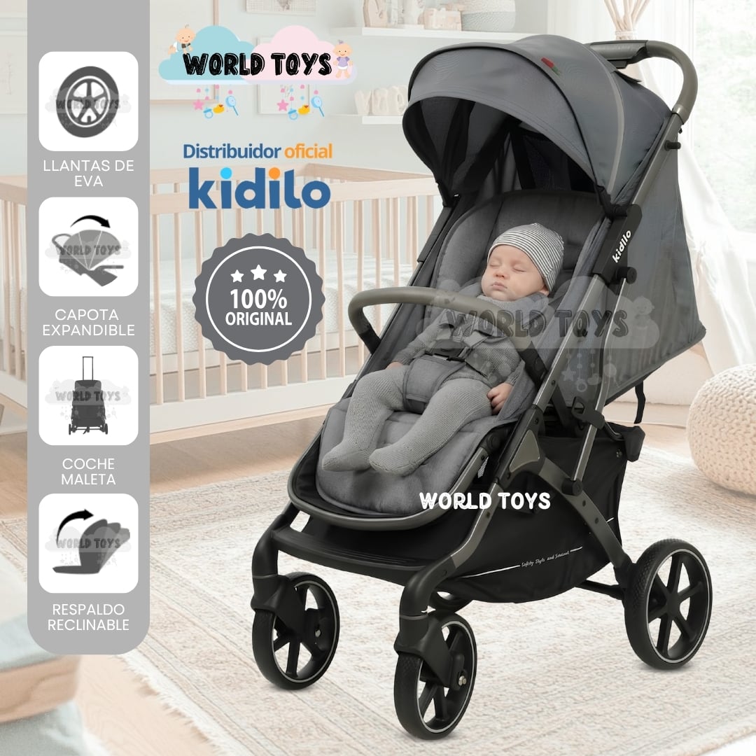 COCHE MALETA DE PASEO KIDILO «INDIGO» COLECCIÓN EXCLUSIVA - 1