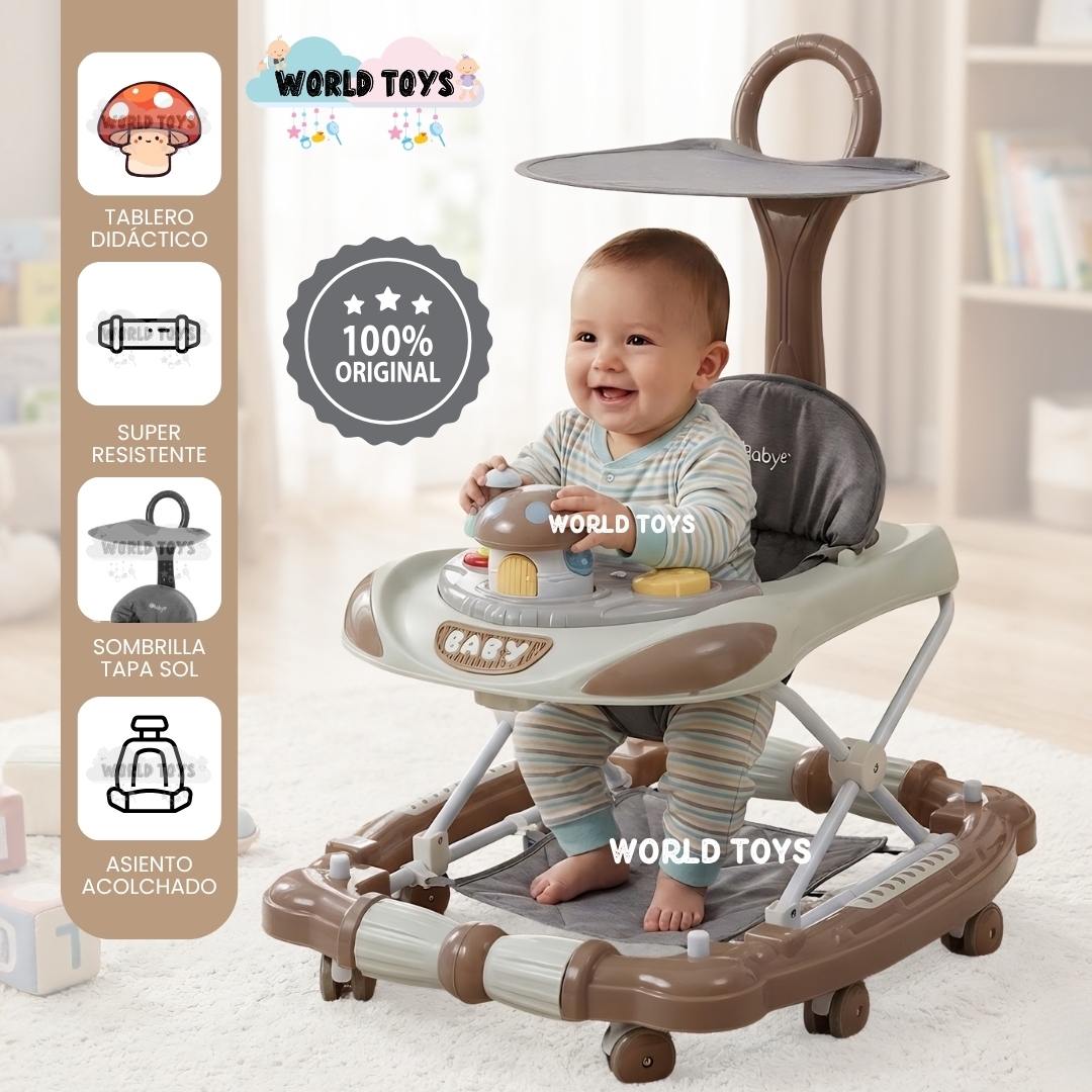 ANDADOR CON TABLERO DIDÁCTICO «DONO» EDICIÓN LIMITADA - 1