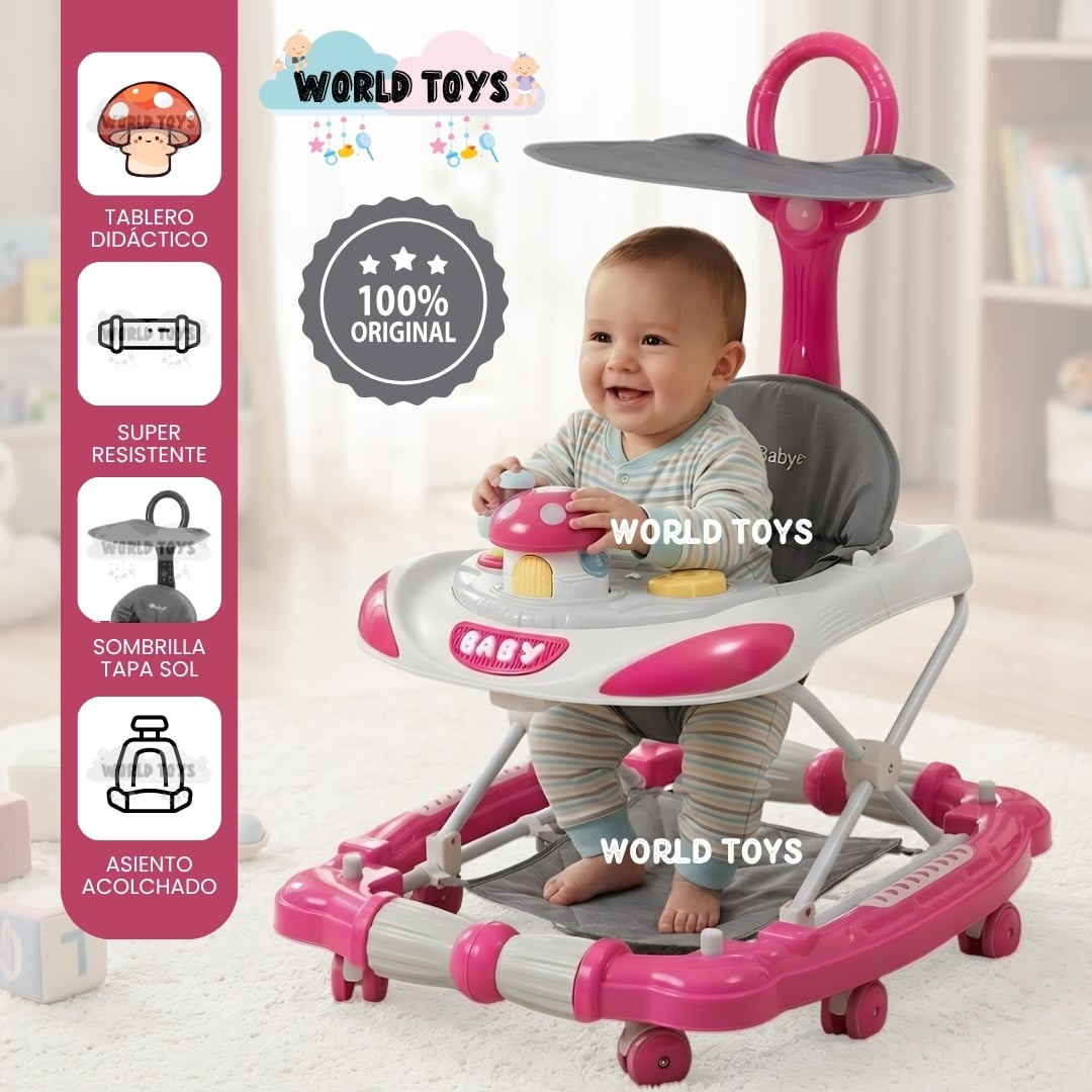 ANDADOR CON TABLERO DIDÁCTICO «DONO» EDICIÓN LIMITADA - 1