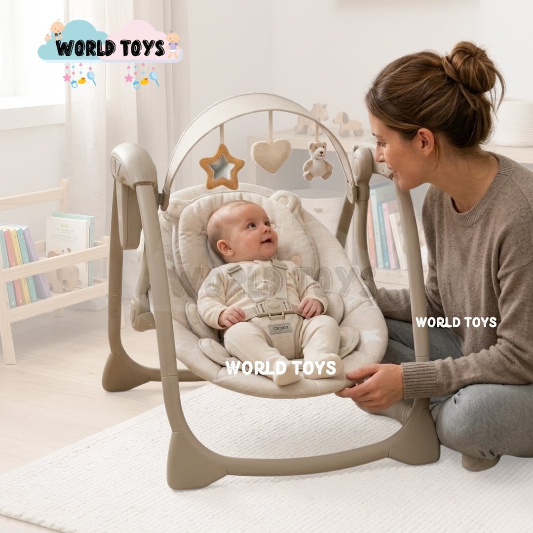 MECEDORA ELÉCTRICA PARA BEBÉS «KRIS-IS» COLECCIÓN LIMITADA - 2