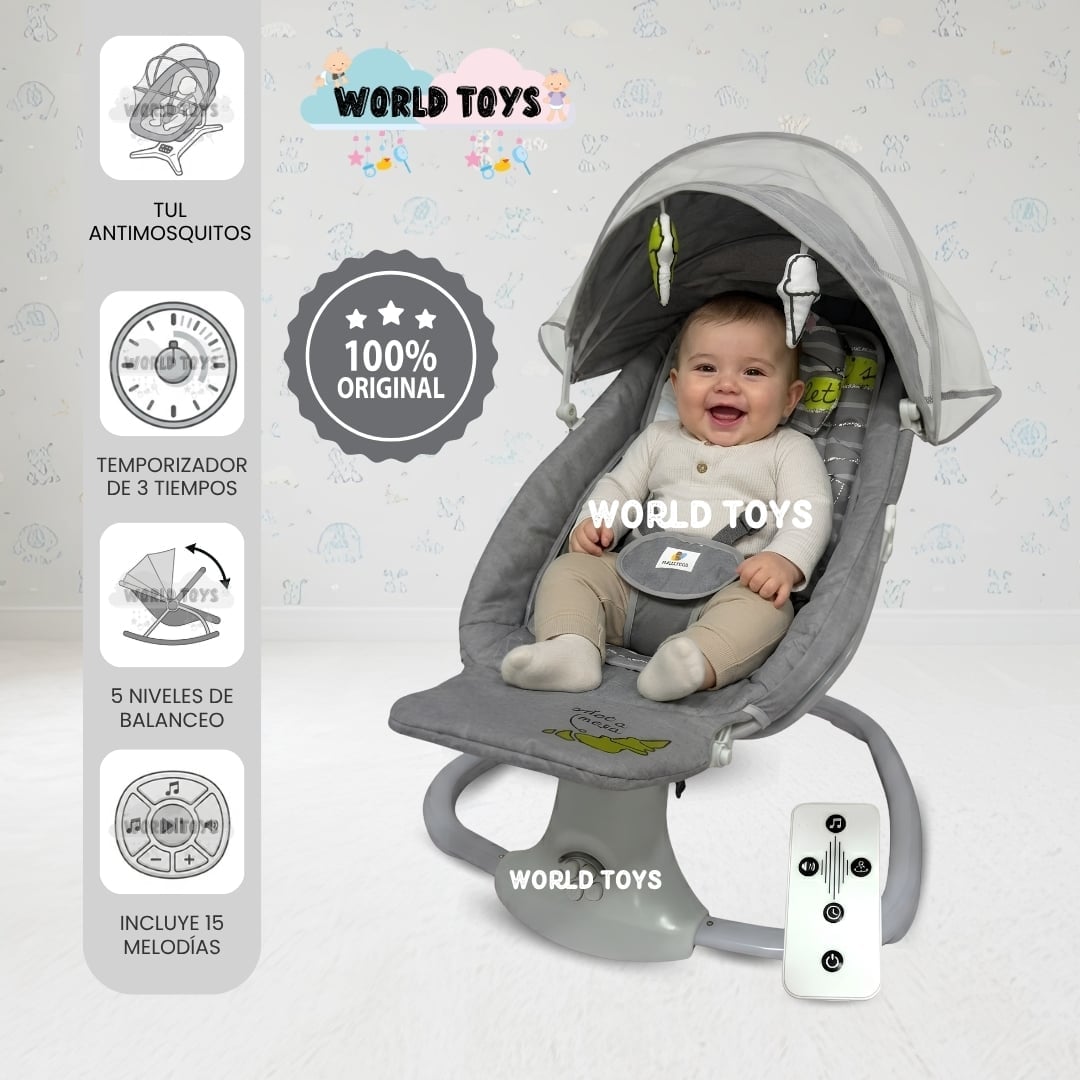 MECEDORA PARA BEBÉS «SOMI» EDICIÓN ESPECIAL - 1