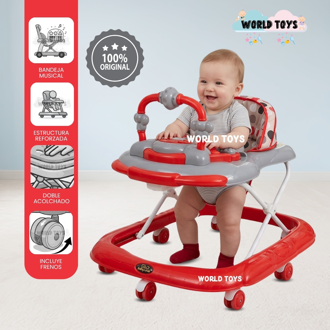 ANDADOR CON TABLERO DIDÁCTICO «KAMI» EDICIÓN LIMITADA - 1
