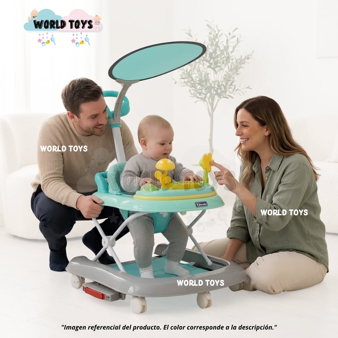ANDADOR MECEDORA CON TABLERO DIDÁCTICO «TITI» EDICIÓN LIMITADA - 2