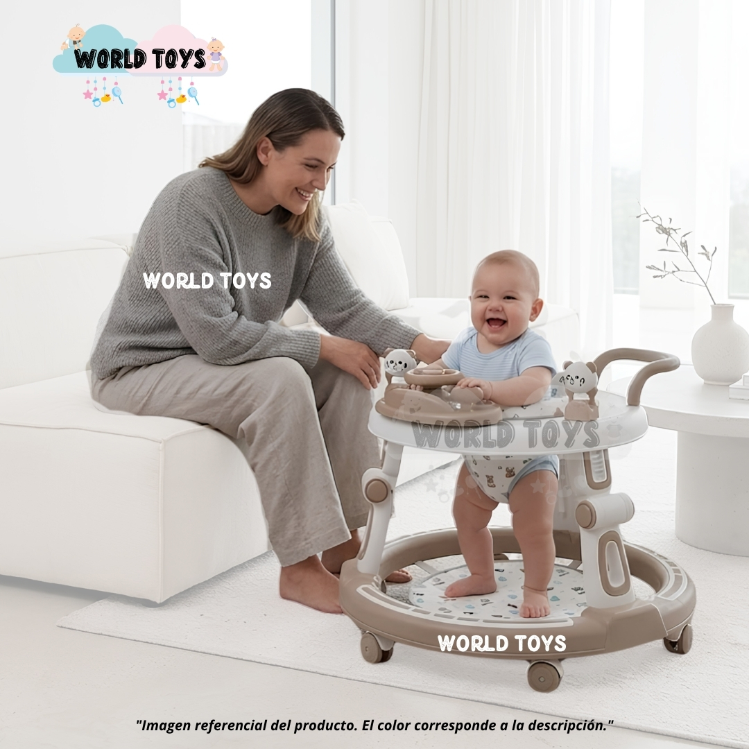 ANDADOR CON TABLERO DIDÁCTICO «MILI» ALTURA REGULABLE - 2