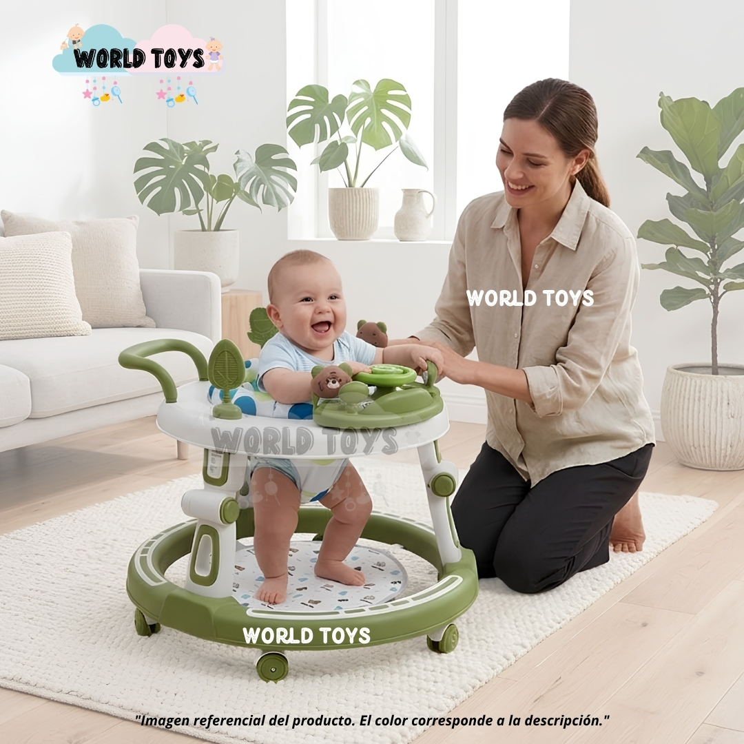 ANDADOR CON TABLERO DIDÁCTICO «MILI» ALTURA REGULABLE - 2