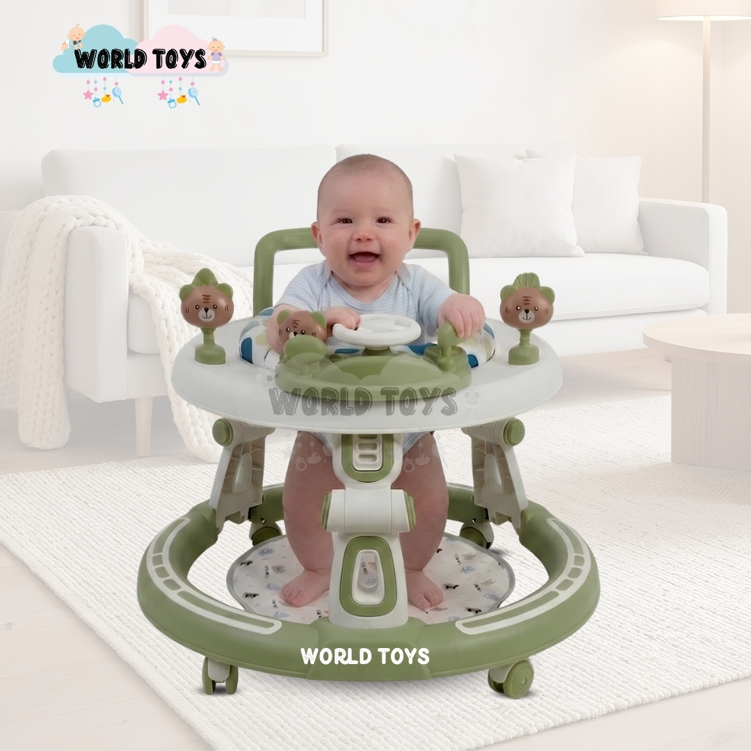 ANDADOR CON TABLERO DIDÁCTICO «MILI» ALTURA REGULABLE - 3