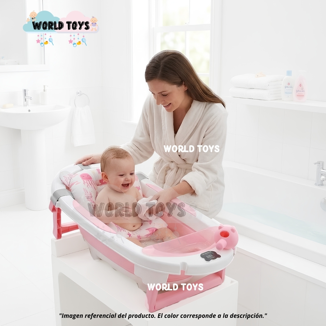 BAÑERA PLEGABLE PARA BEBÉ «NEMO» COLECCIÓN PREMIUM - 2