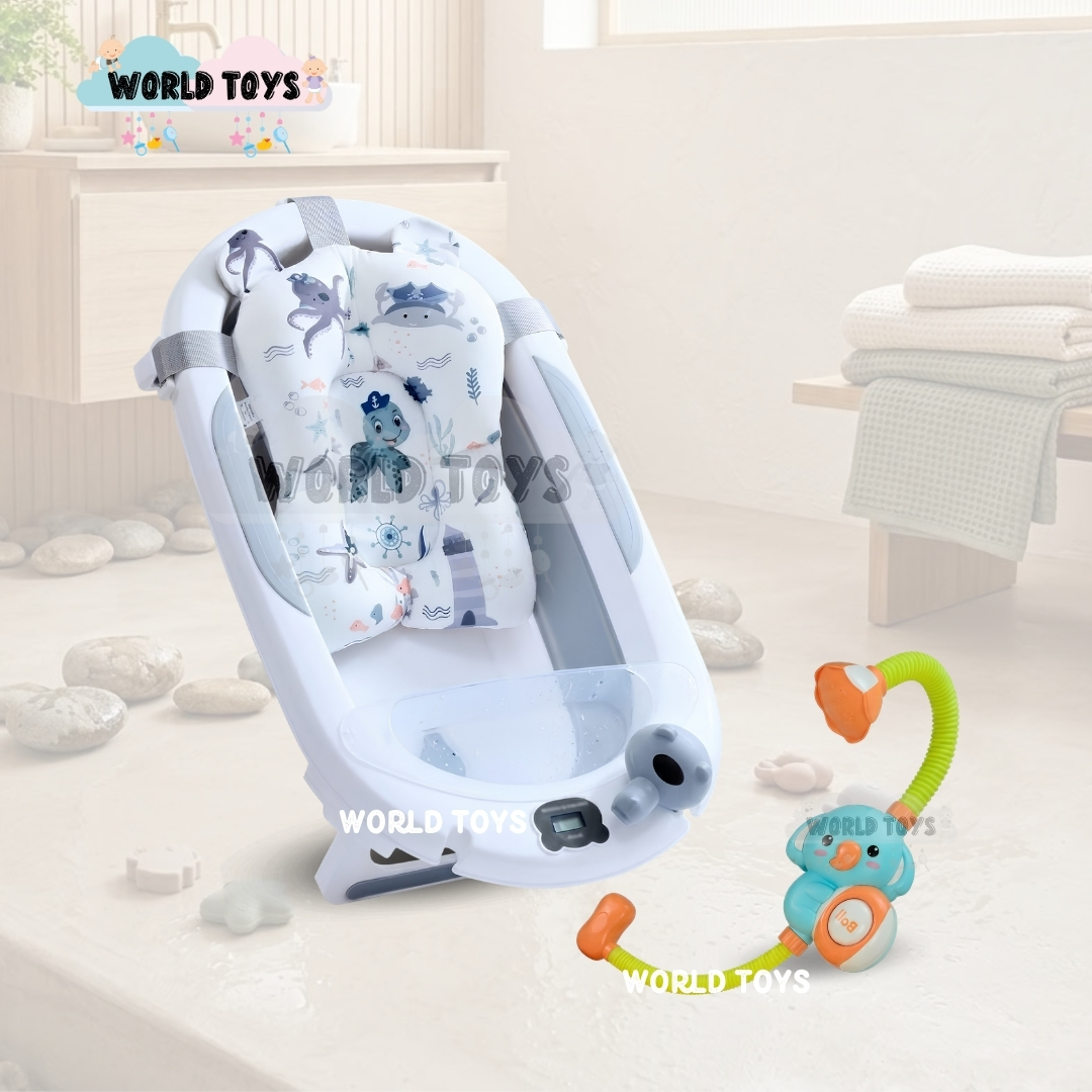 BAÑERA PLEGABLE PARA BEBÉ «NEMO» COLECCIÓN PREMIUM - 5