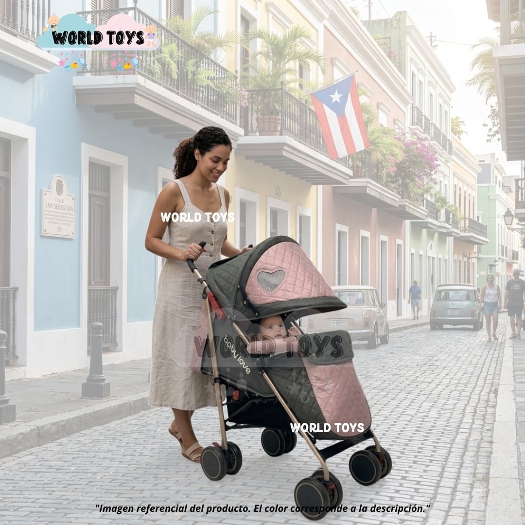 COCHE BASTÓN PLEGADO COMPACTO «ISABEL GOLD II» EDICIÓN EXCLUSIVA - 2