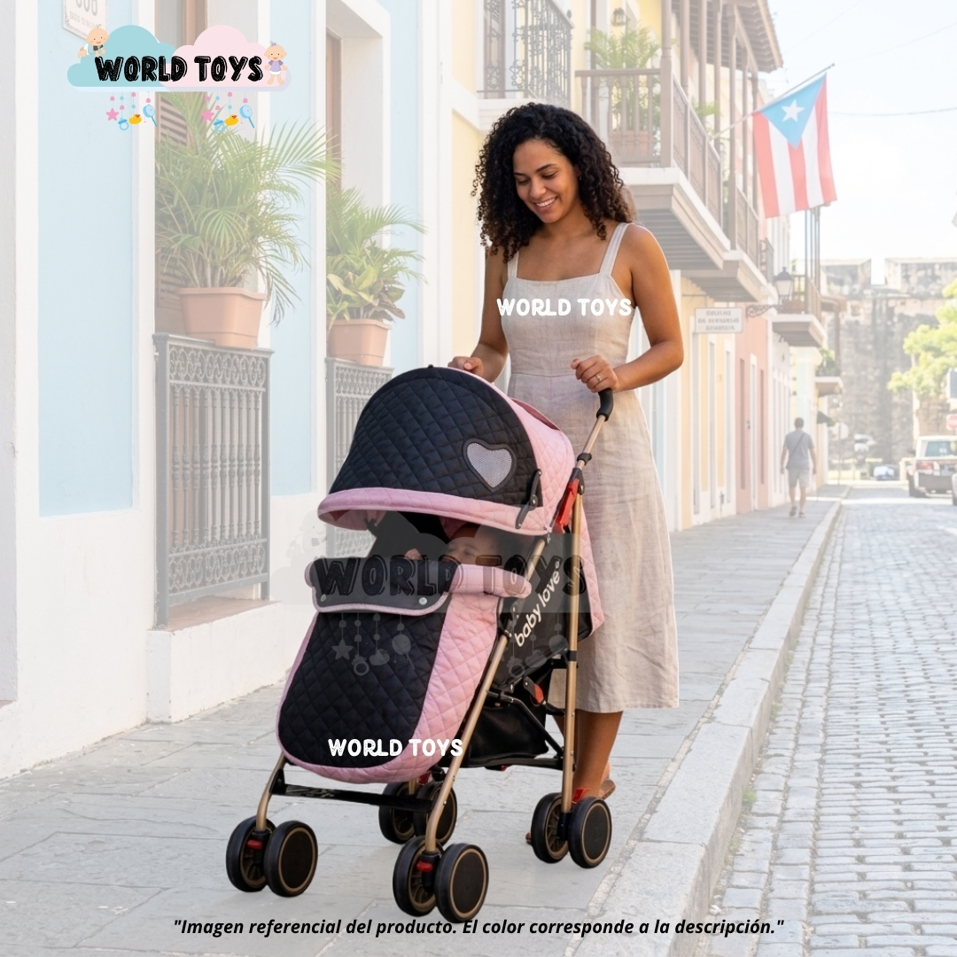 COCHE BASTÓN PLEGADO COMPACTO «ISABEL GOLD II» EDICIÓN EXCLUSIVA - 2