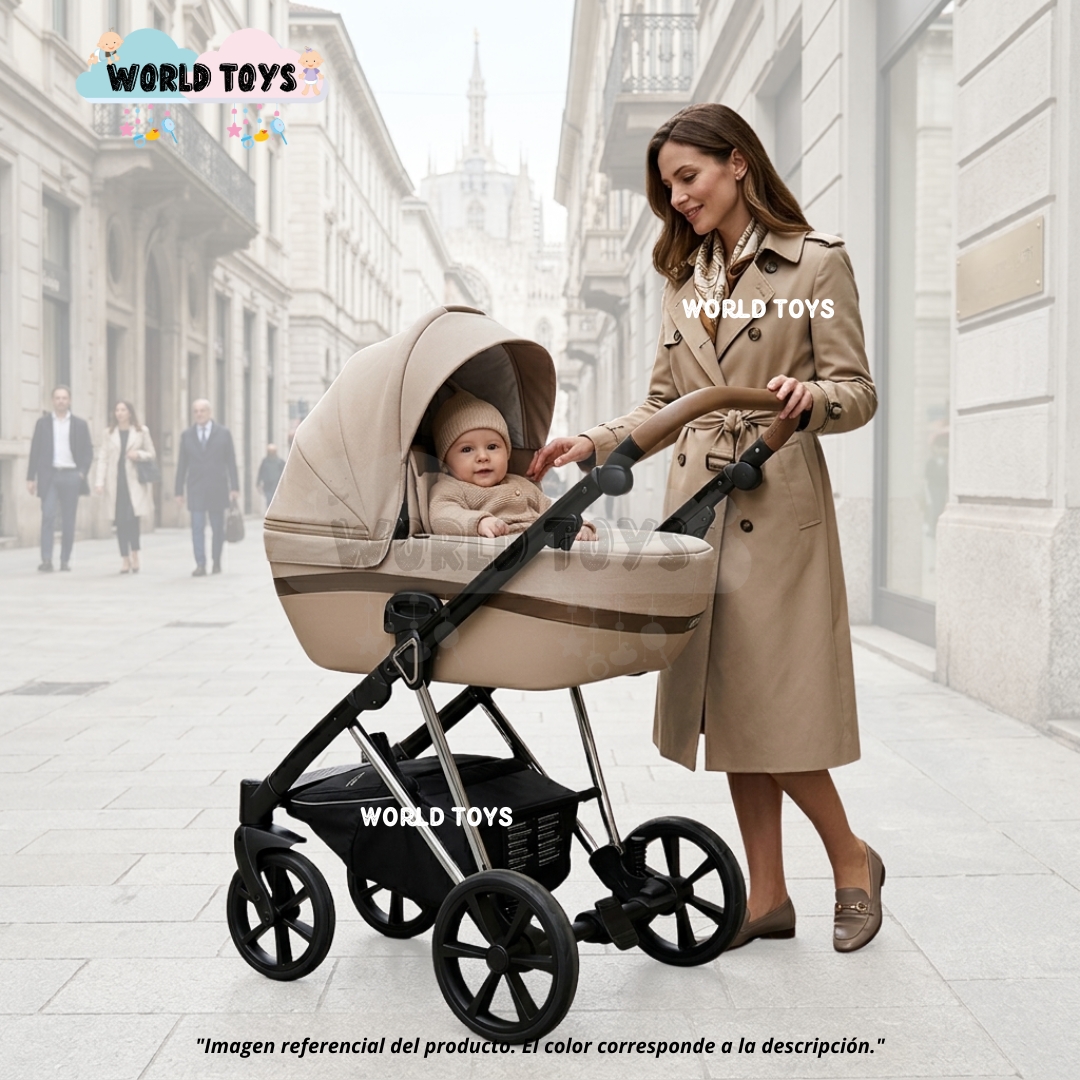 COCHE MOISÉS TRAVEL SYSTEM KIDILO «DAKIT» CON MOCHILA PAÑALERA - 2