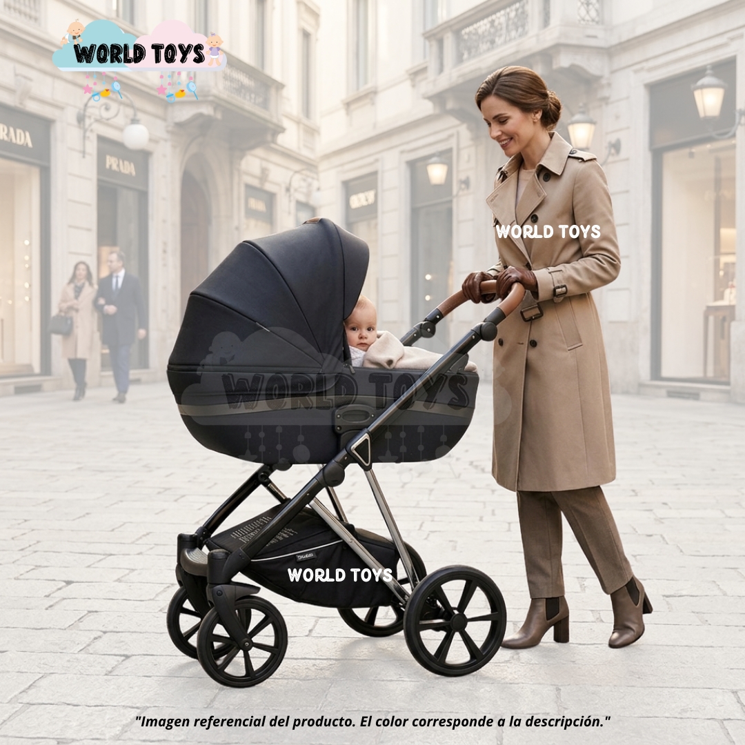 COCHE MOISÉS TRAVEL SYSTEM KIDILO «DAKIT» CON MOCHILA PAÑALERA - 2