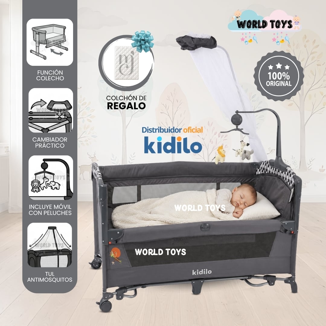 CUNA COLECHO KIDILO «DIONI» COLECCIÓN EXCLUSIVA - 1