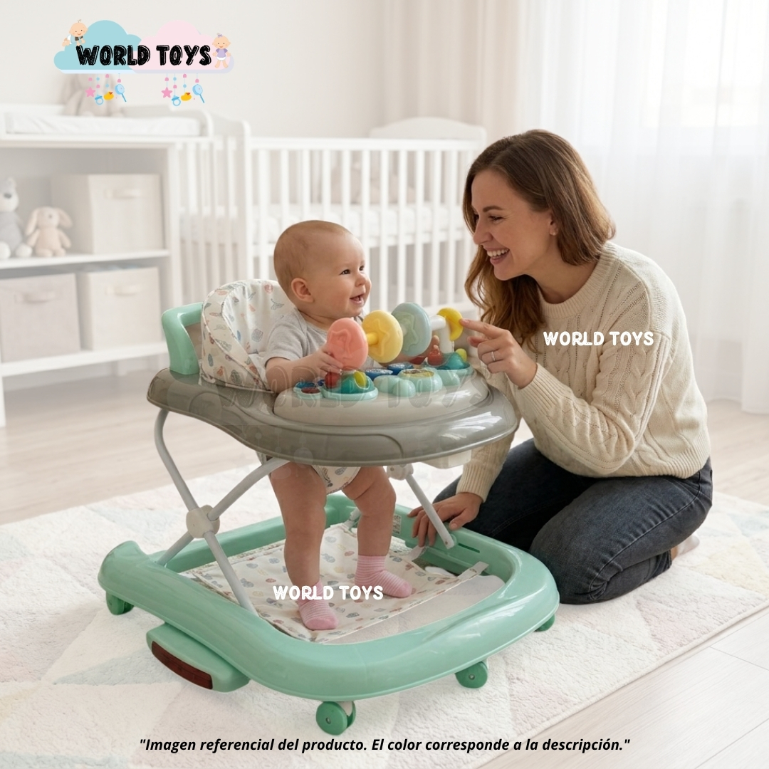 ANDADOR MECEDORA CON TABLERO DIDÁCTICO «PIKARON» EDICIÓN ESPECIAL - 2