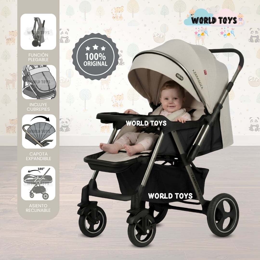 COCHE CUNA DE LUJO «ZARAGOTO» EDICIÓN EXCLUSIVA - 1