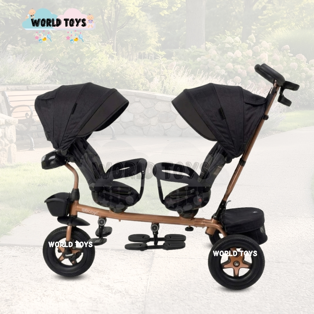 TRICICLO GUIADOR GEMELAR «TWIN RACE» EDICIÓN LIMITADA - 3