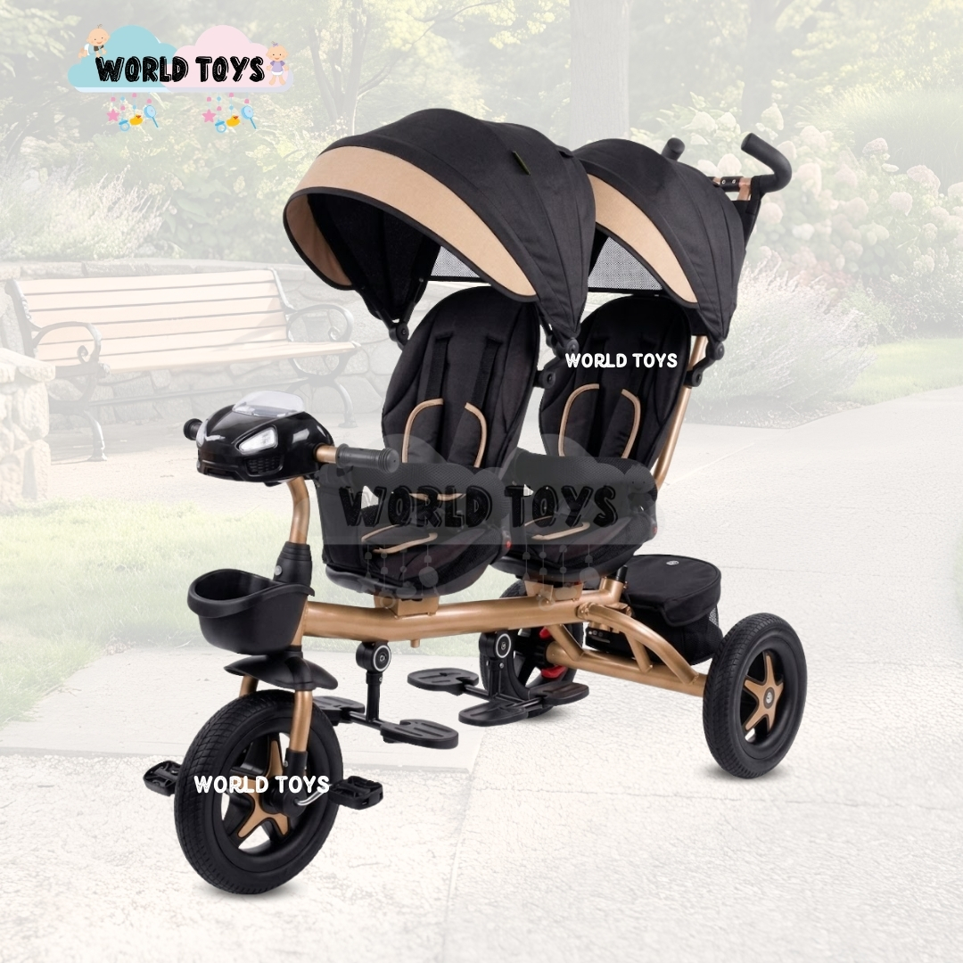 TRICICLO GUIADOR GEMELAR «TWIN RACE» EDICIÓN LIMITADA - 4