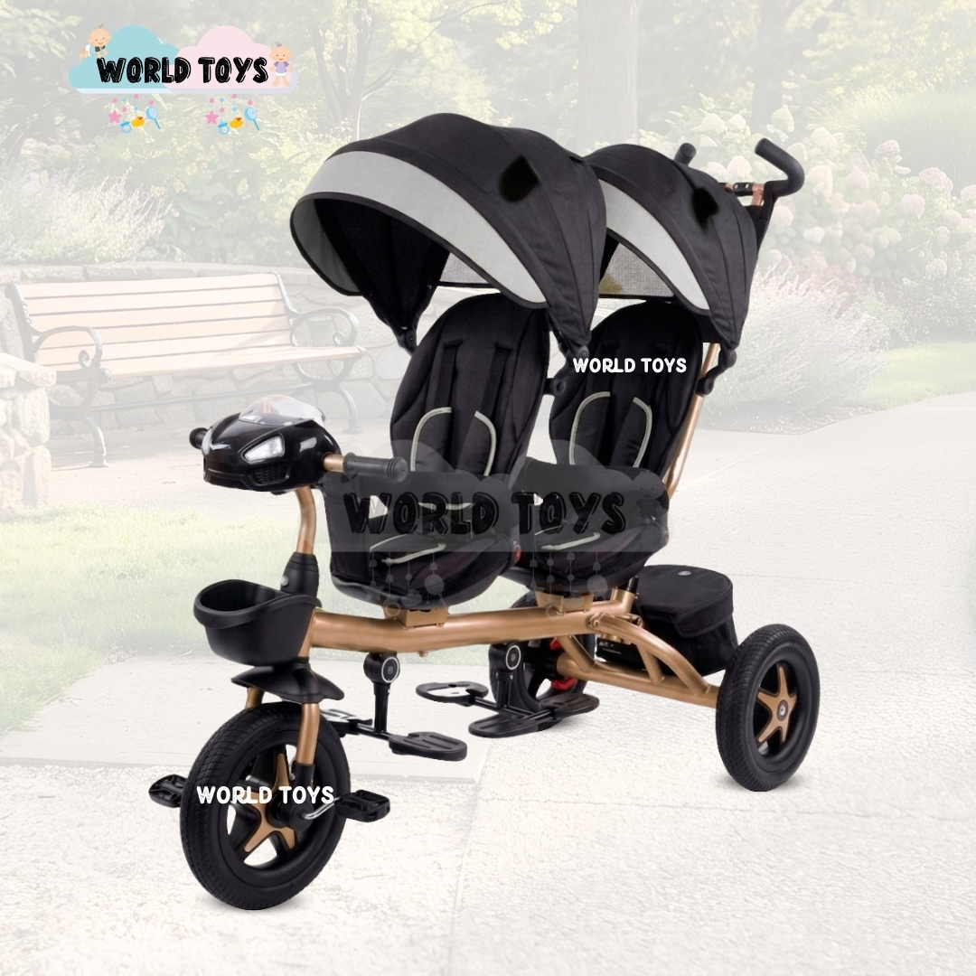 TRICICLO GUIADOR GEMELAR «TWIN RACE» EDICIÓN LIMITADA - 4