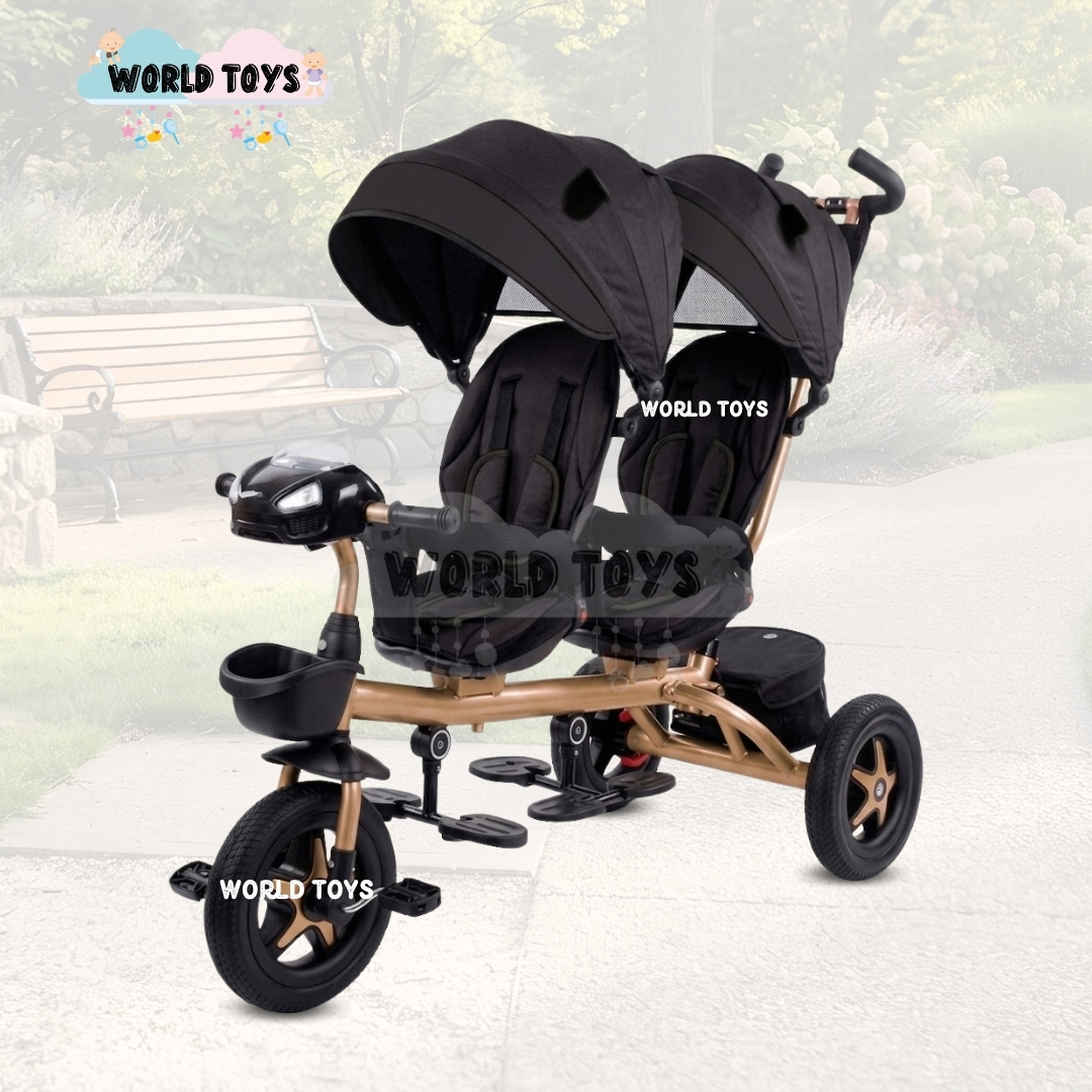 TRICICLO GUIADOR GEMELAR «TWIN RACE» EDICIÓN LIMITADA - 4