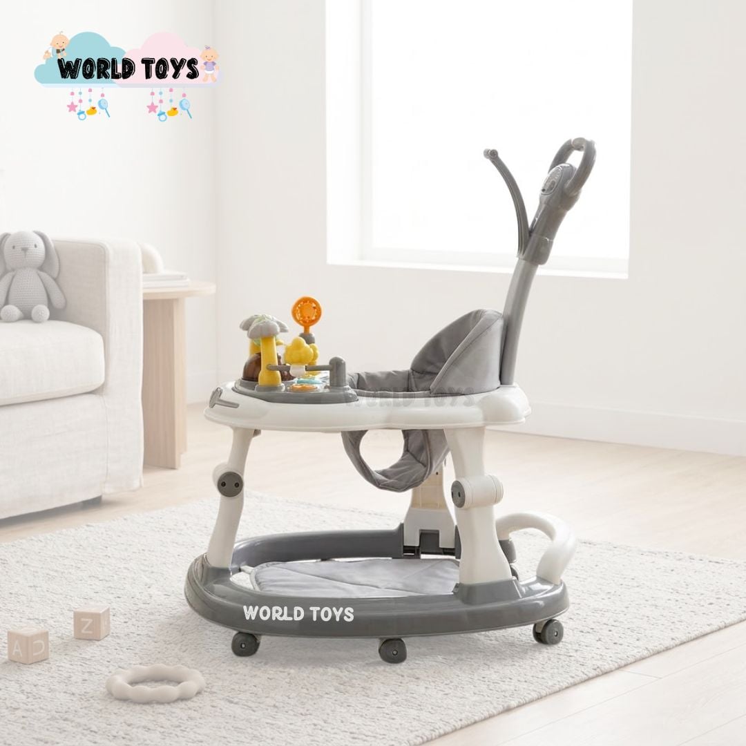 ANDADOR CON TABLERO DIDÁCTICO «FLAG» ALTURA REGULABLE - 5