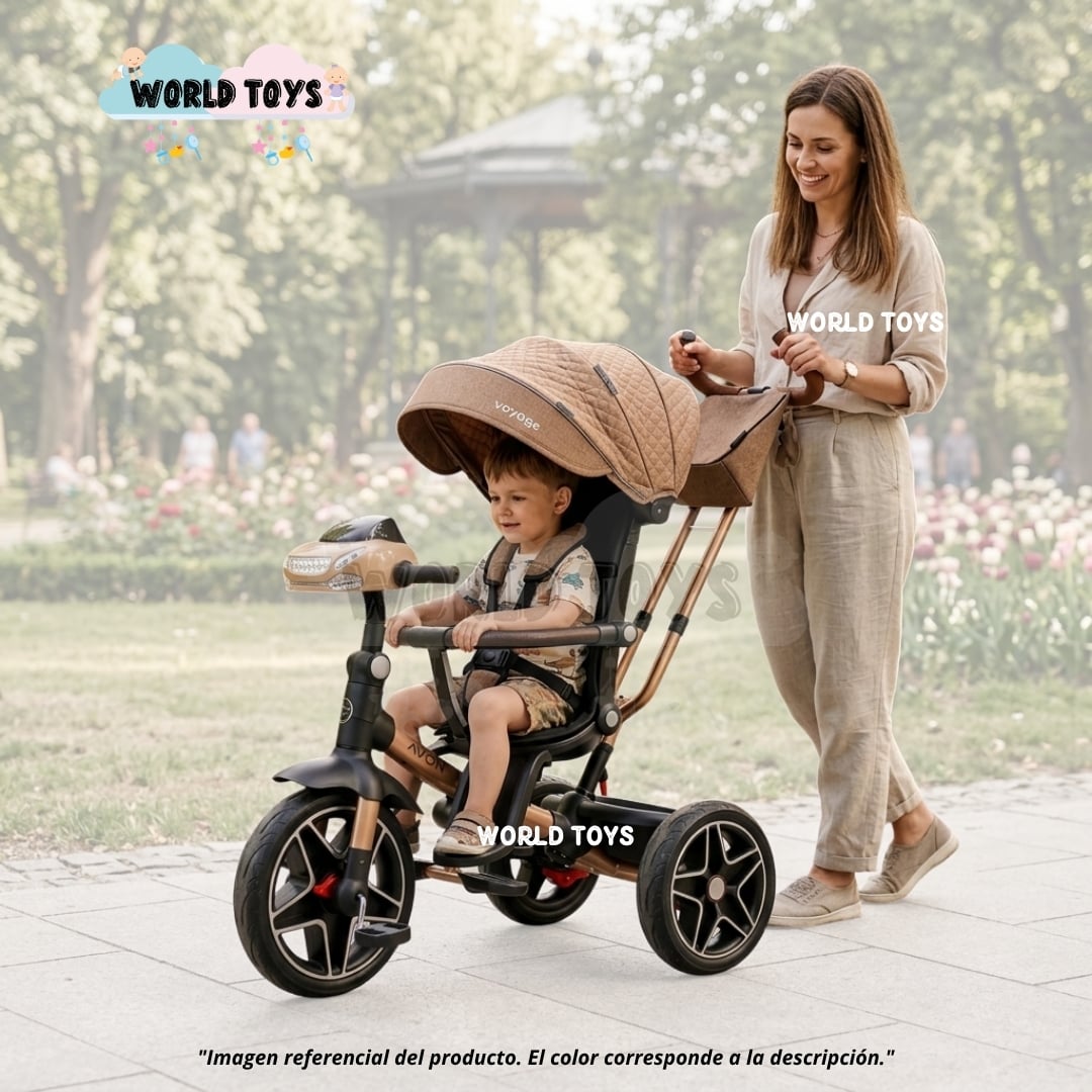 TRICICLO GUIADOR PARA BEBÉS «FOX NOVA» EDICIÓN LIMITADA - 2