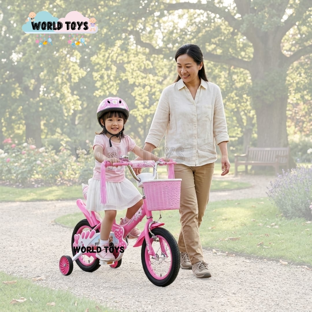 BICICLETA CAMPERA ARO 12 «ANNE» CON CANASTA - 2