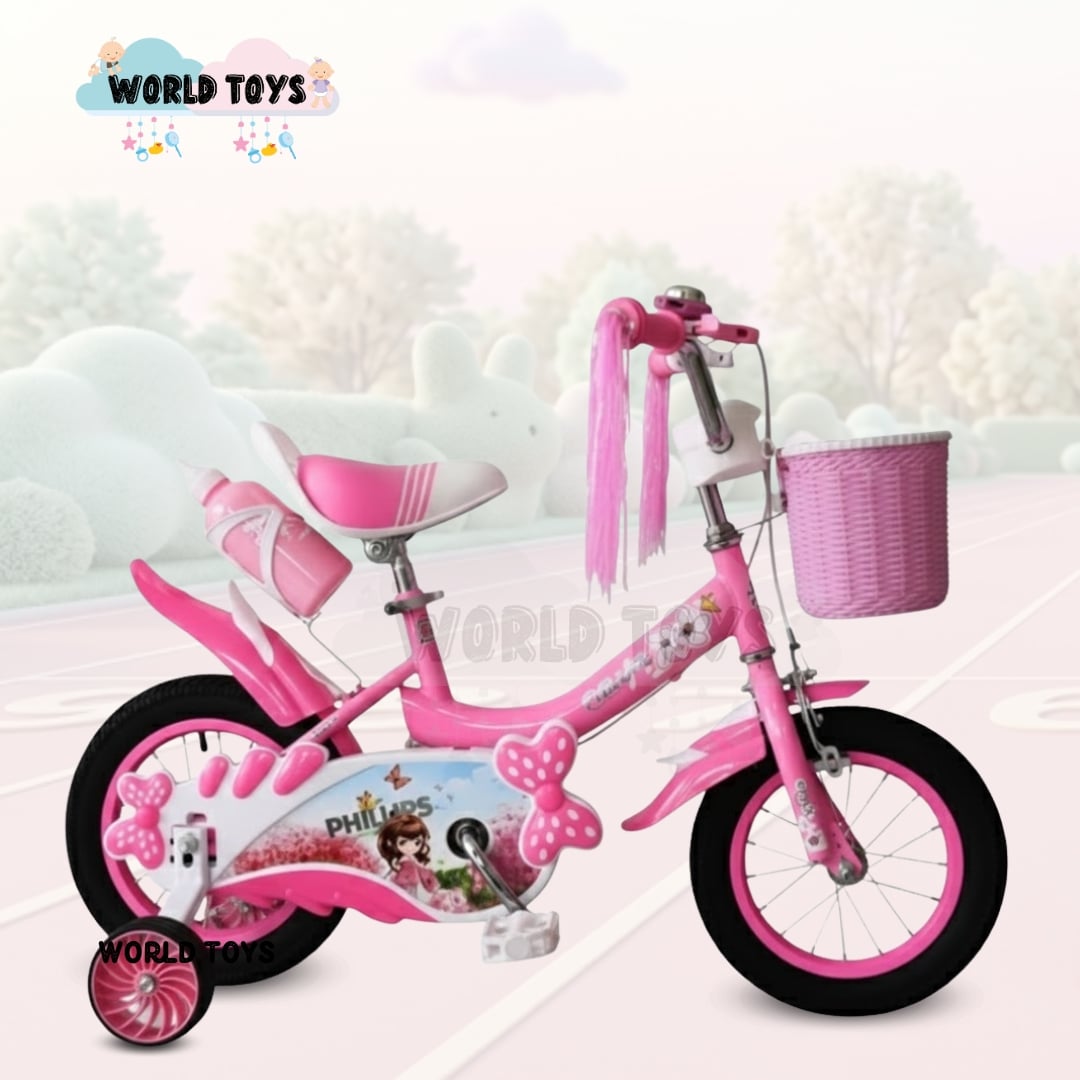 BICICLETA CAMPERA ARO 12 «ANNE» CON CANASTA - 3