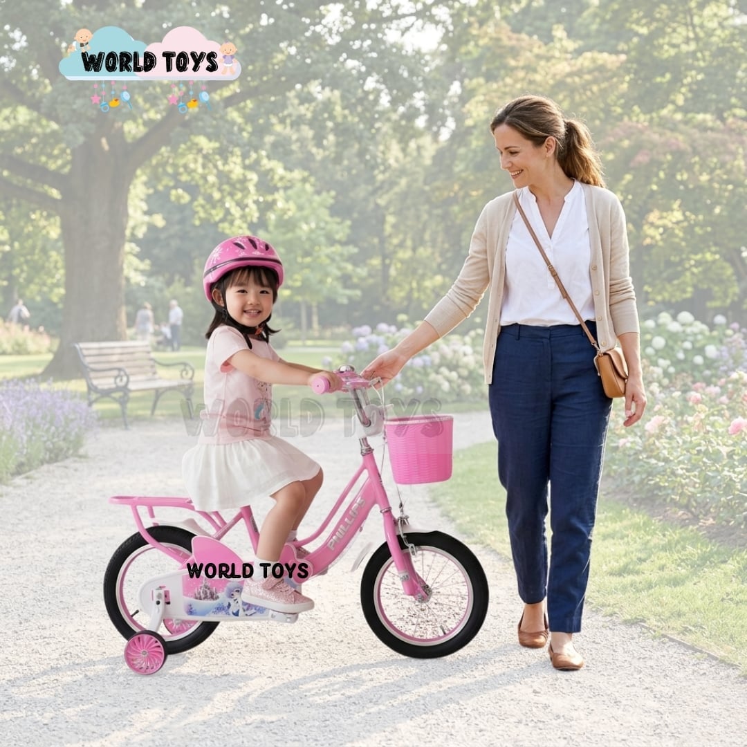 BICICLETA CAMPERA ARO 12 «CUTIE» CON CANASTA - 2