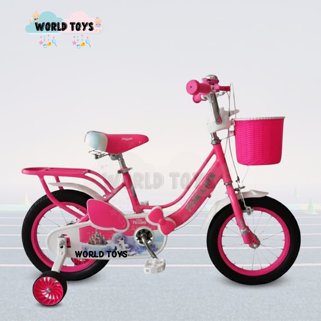 BICICLETA CAMPERA ARO 12 «CUTIE» CON CANASTA - 3