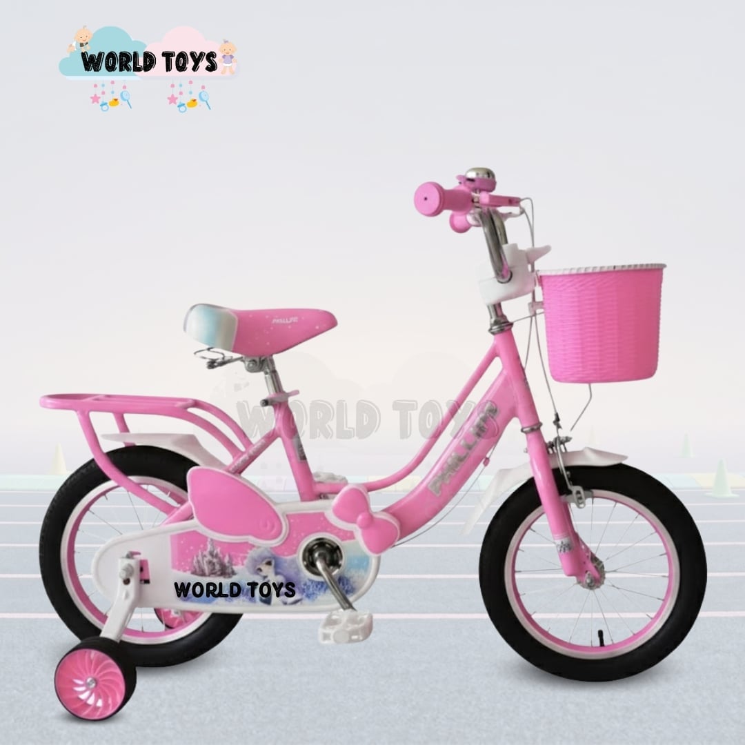 BICICLETA CAMPERA ARO 12 «CUTIE» CON CANASTA - 3