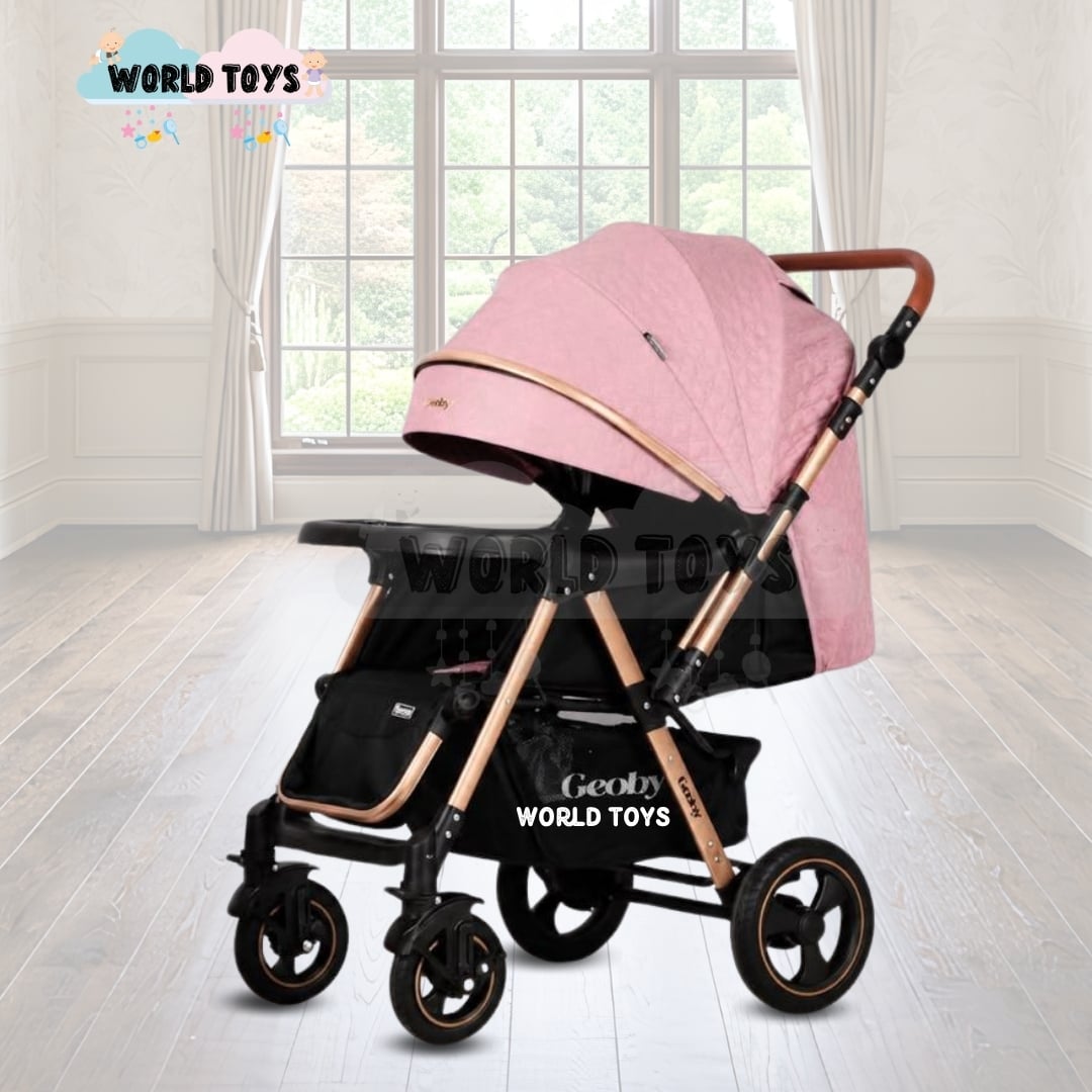 COCHE CUNA DE LUJO «GEOBY» CON MOCHILA - 3