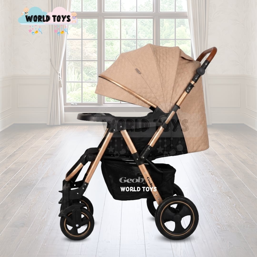 COCHE CUNA DE LUJO «GEOBY» CON MOCHILA - 4